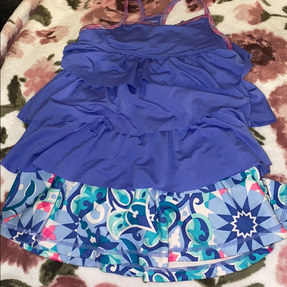 Gymboree gymgo brand skort athletic set.